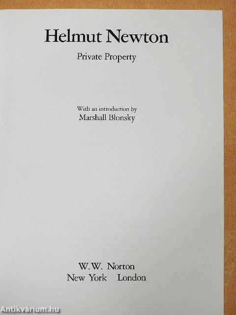 Private Property