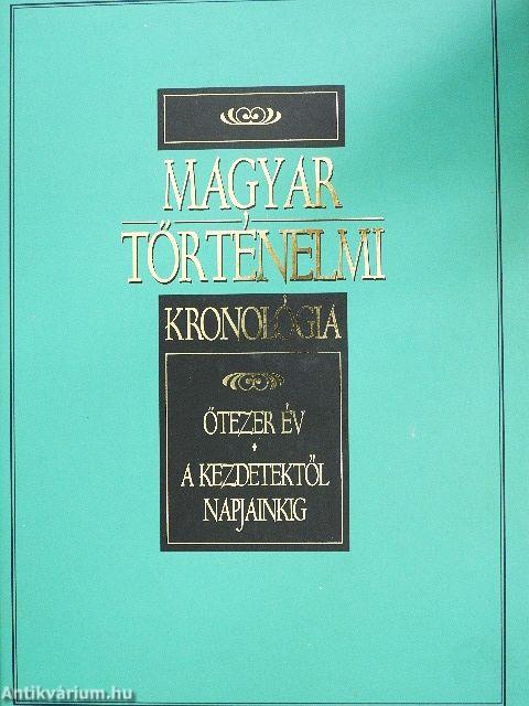 Magyar történelmi kronológia