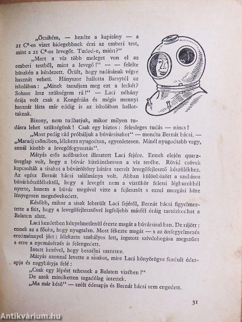 Vakáció a Balaton fenekén