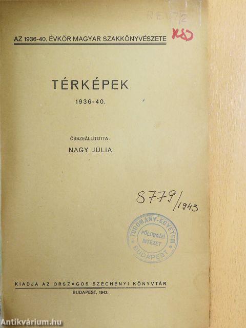 Térképek