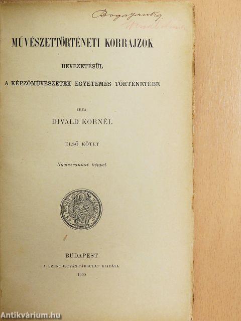 Művészettörténeti korrajzok I.