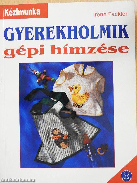 Gyerekholmik gépi hímzése