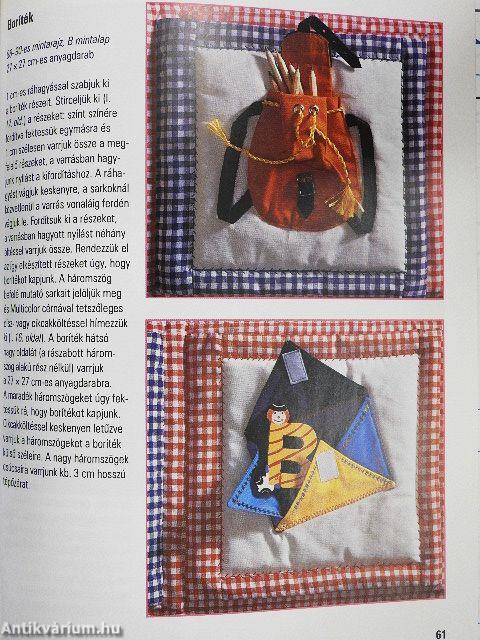 Gyerekholmik gépi hímzése