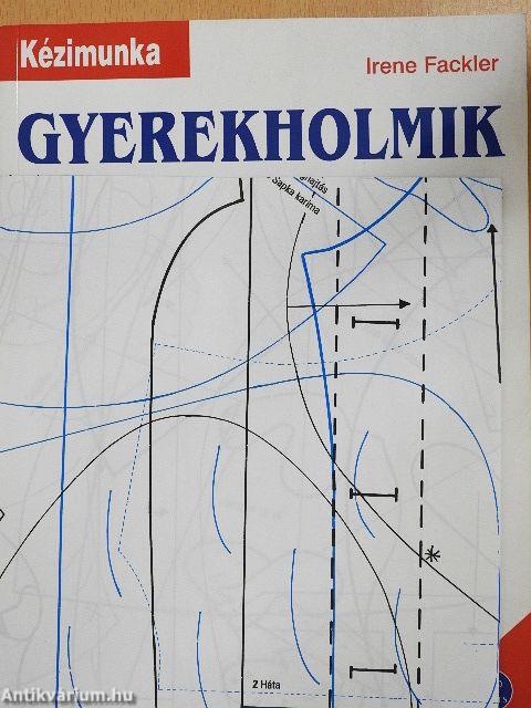 Gyerekholmik gépi hímzése