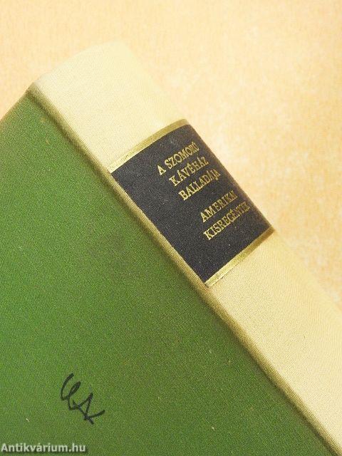 A Szomorú Kávéház balladája