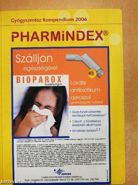 Pharmindex Gyógyszerész Kompendium 2006