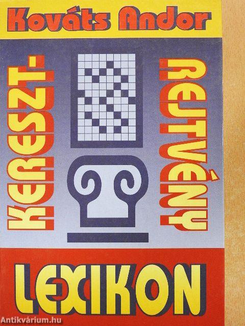 Keresztrejtvény lexikon
