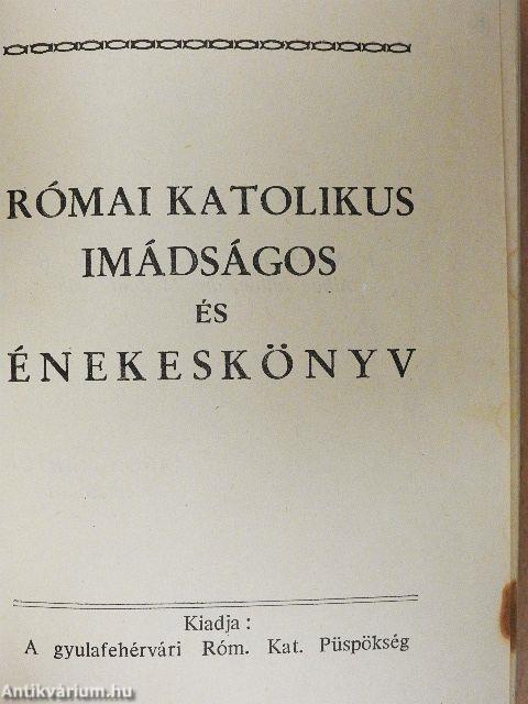 Római katolikus imádságos és énekeskönyv