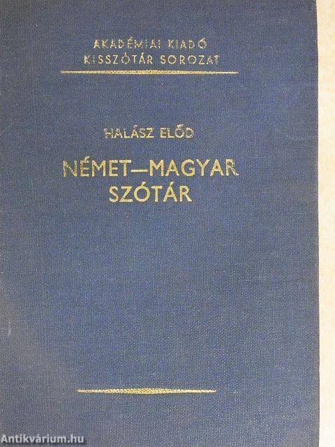 Német-magyar szótár