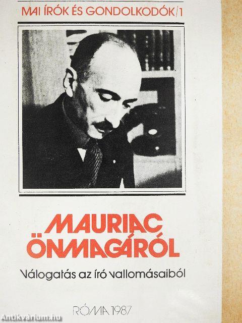 Mauriac önmagáról