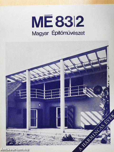 Magyar Építőművészet 1983/2.