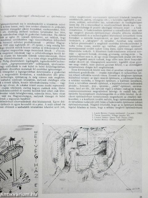 Magyar Építőművészet 1983/1.