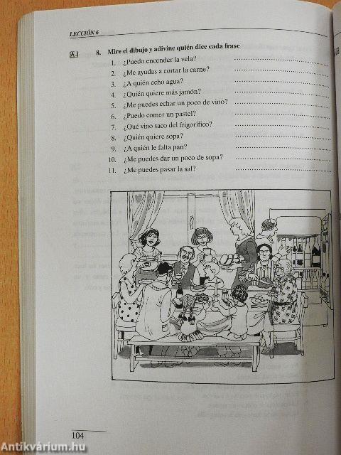 Spanyol nyelvkönyv kezdőknek - Munkafüzet