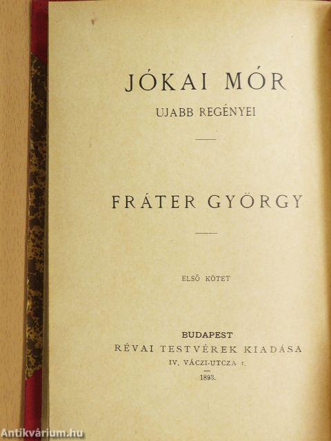 Fráter György I-V.