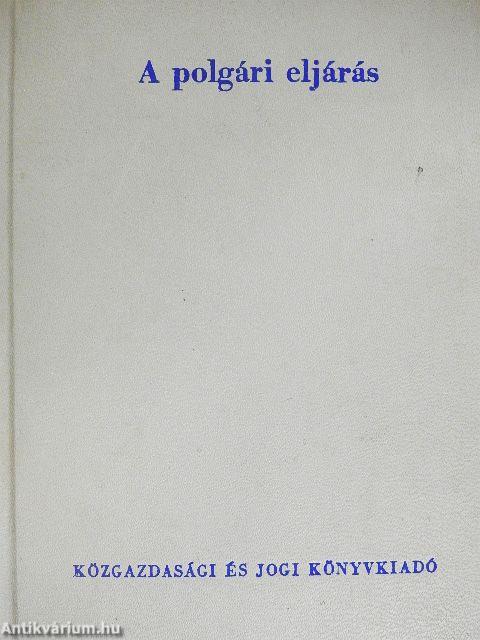 A polgári eljárás