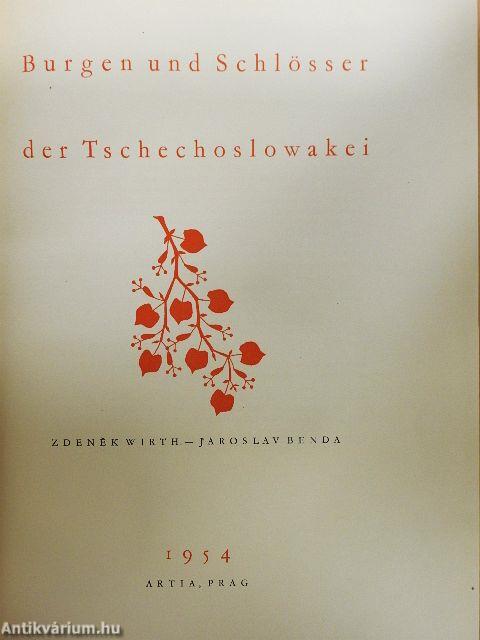 Burgen und Schlösser der Tschechoslowakei