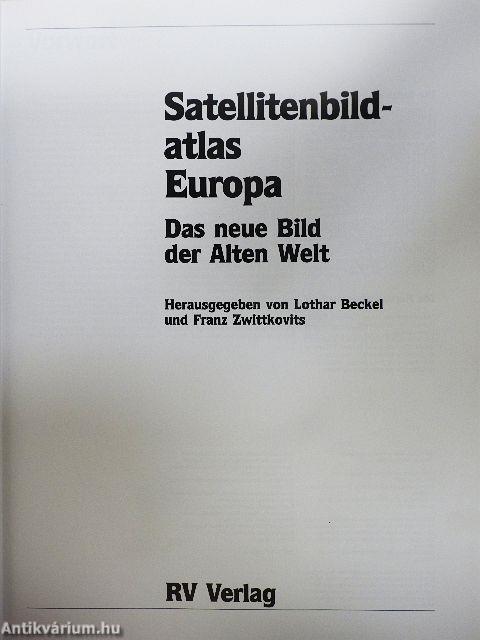 Satellitenbild-atlas Europa