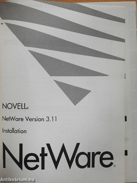 Novell NetWare - NetWare Version 3.11 - Installation