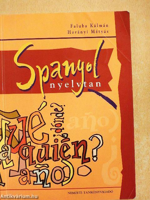 Spanyol nyelvtan