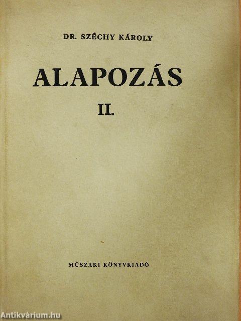 Alapozás II.