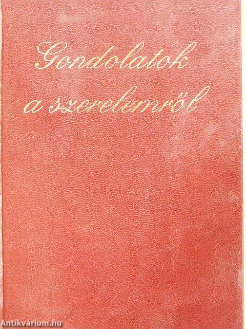 Gondolatok a szerelemről