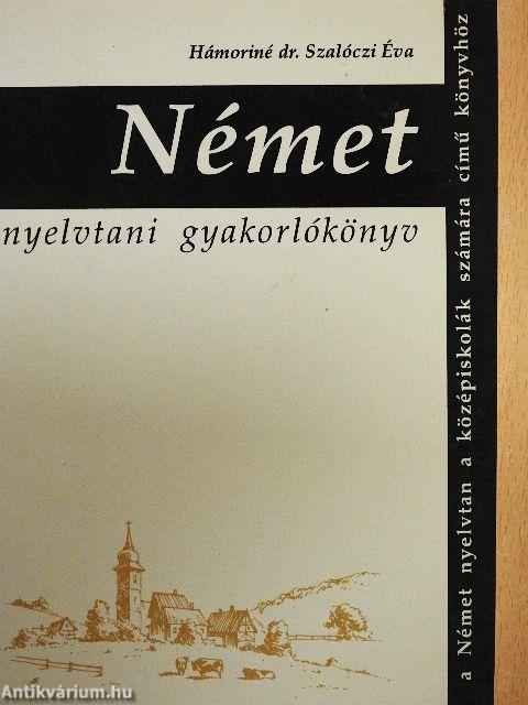 Német nyelvtani gyakorlókönyv