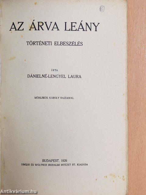 Árva leány