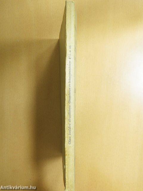 Olasz irodalmi olvasókönyv 