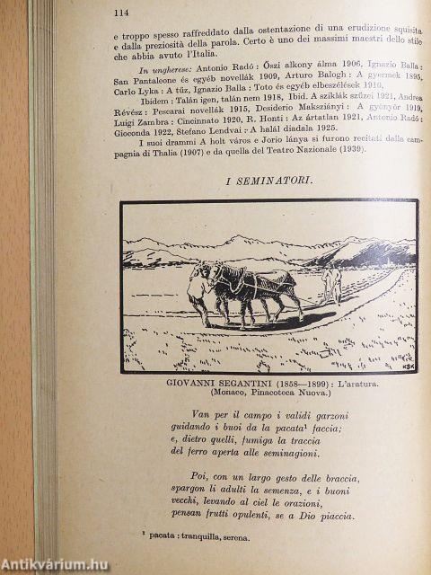 Olasz irodalmi olvasókönyv 