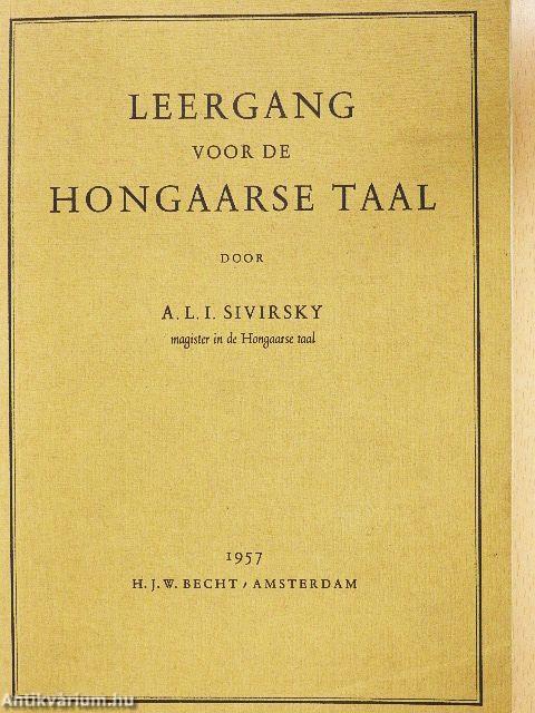 Leergang voor de Hongaarse Taal