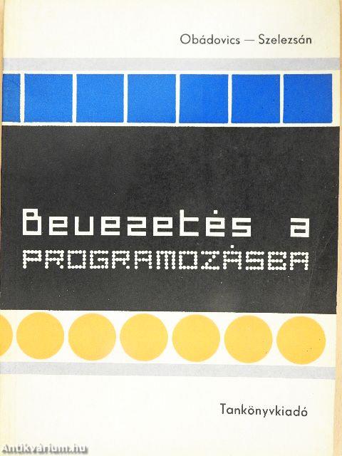 Bevezetés a programozásba