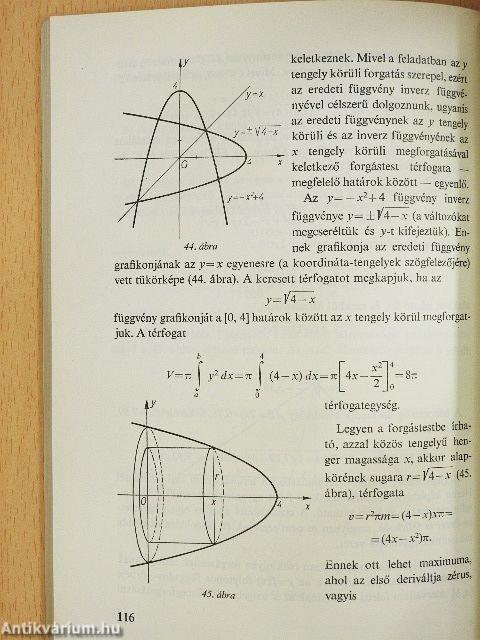 Egyetemi felvételi feladatok matematikából III.