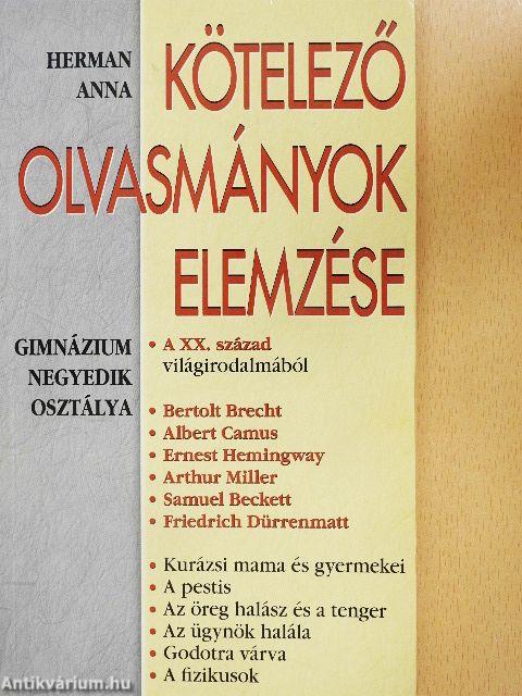 Kötelező olvasmányok elemzése 8.