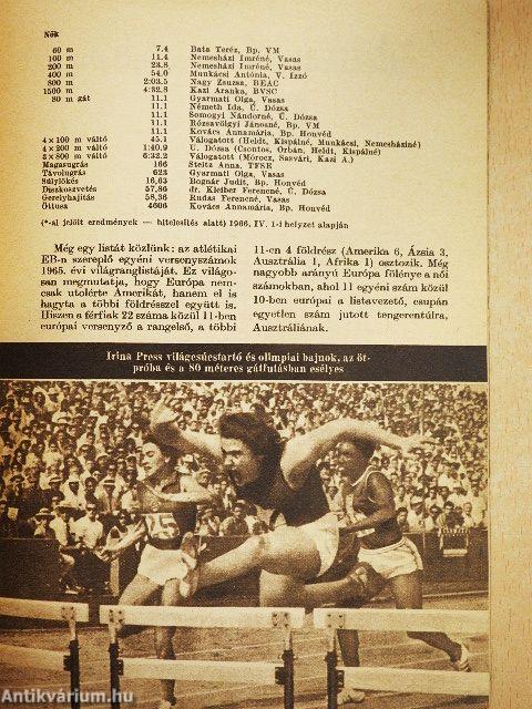 Sportolj Velünk 1966. május