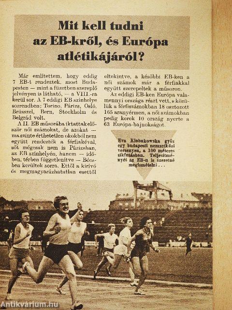 Sportolj Velünk 1966. május