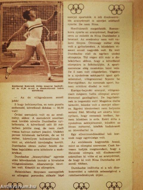 Sportolj Velünk 1967. augusztus