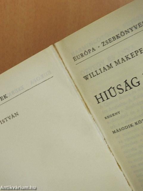 Hiúság vására I-II.