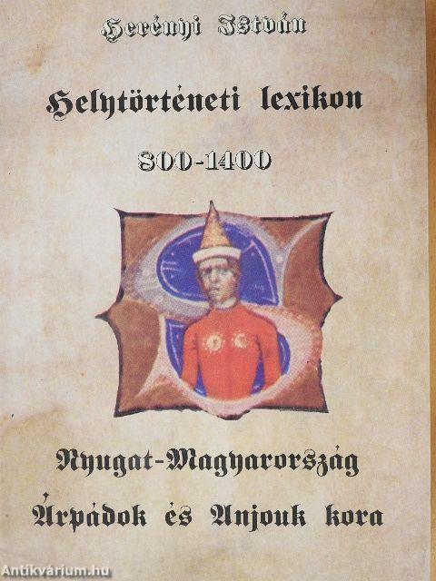 Helytörténeti lexikon 800-1400