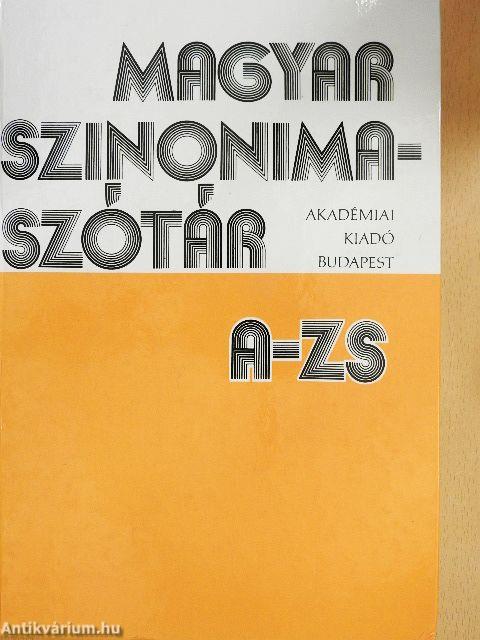 Magyar szinonimaszótár