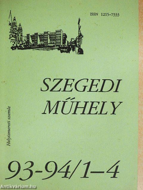 Szegedi műhely 1993-94/1-4.