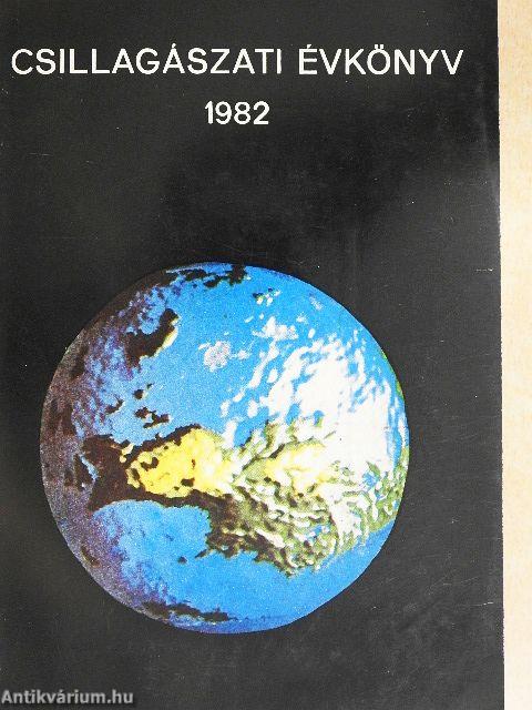 Csillagászati Évkönyv 1982.