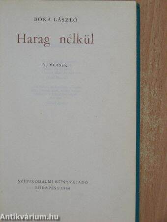 Harag nélkül