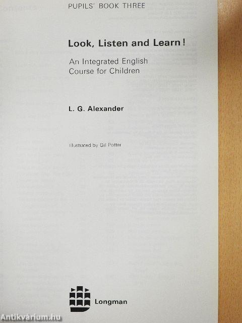 Look, Listen and Learn! - Pupils' Book 3