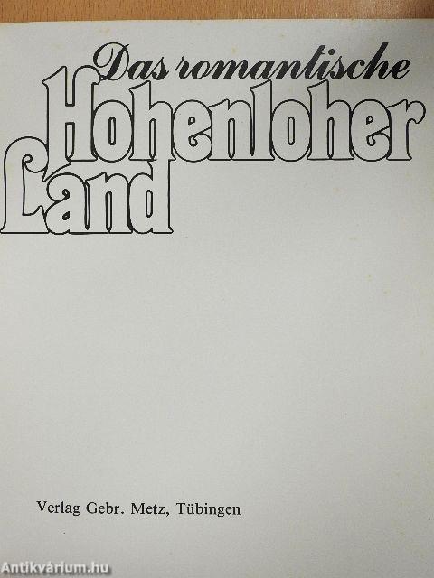 Das Romantische Hohenloher Land