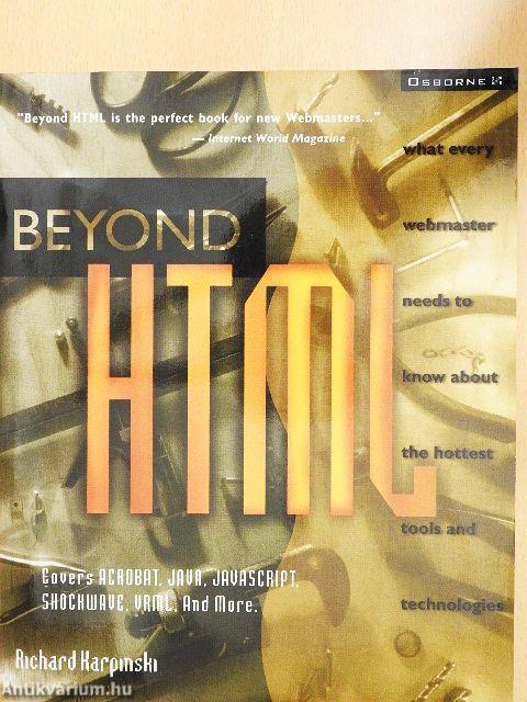Beyond HTML