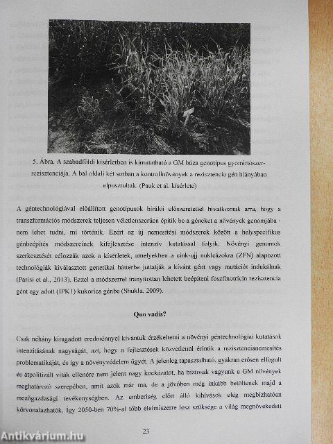 XXIII. Keszthelyi Növényvédelmi Fórum 2013.