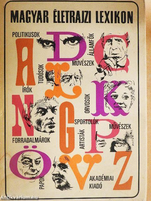 Magyar Életrajzi Lexikon III.