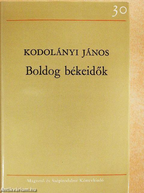 Boldog békeidők