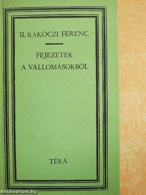Fejezetek a vallomásokból