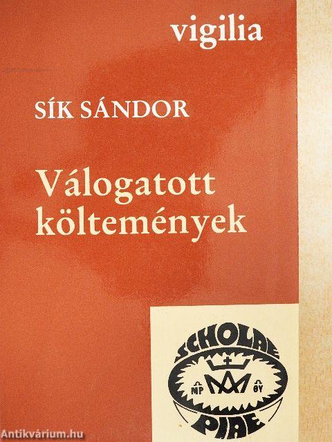 Válogatott költemények